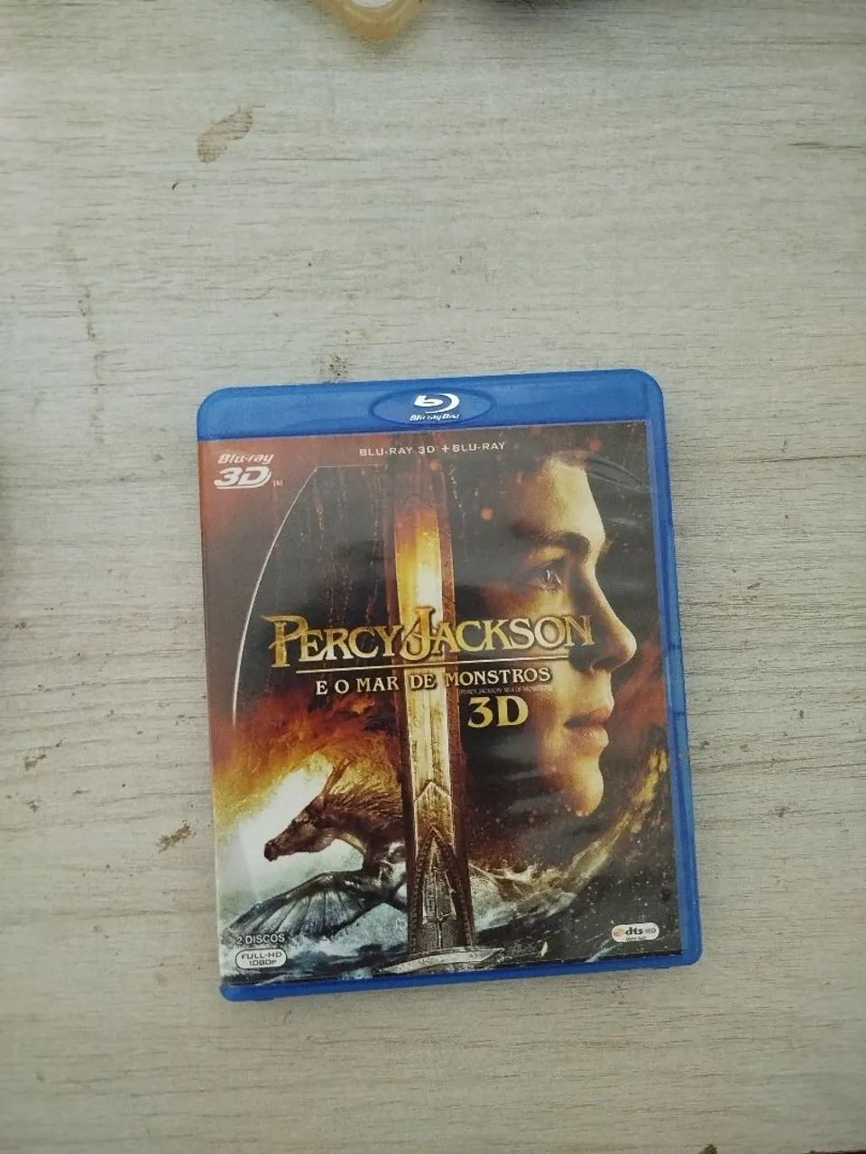 Blu-ray + blu-ray 3D Percy  Jackson e o mar de monstros - Foto 2