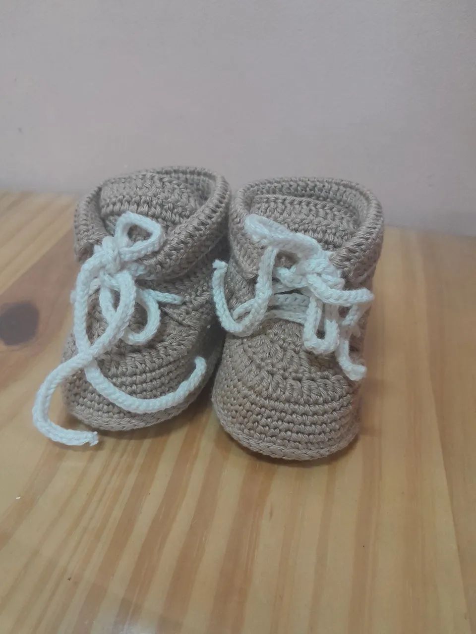 Sapatinho de crochê  - Foto 4