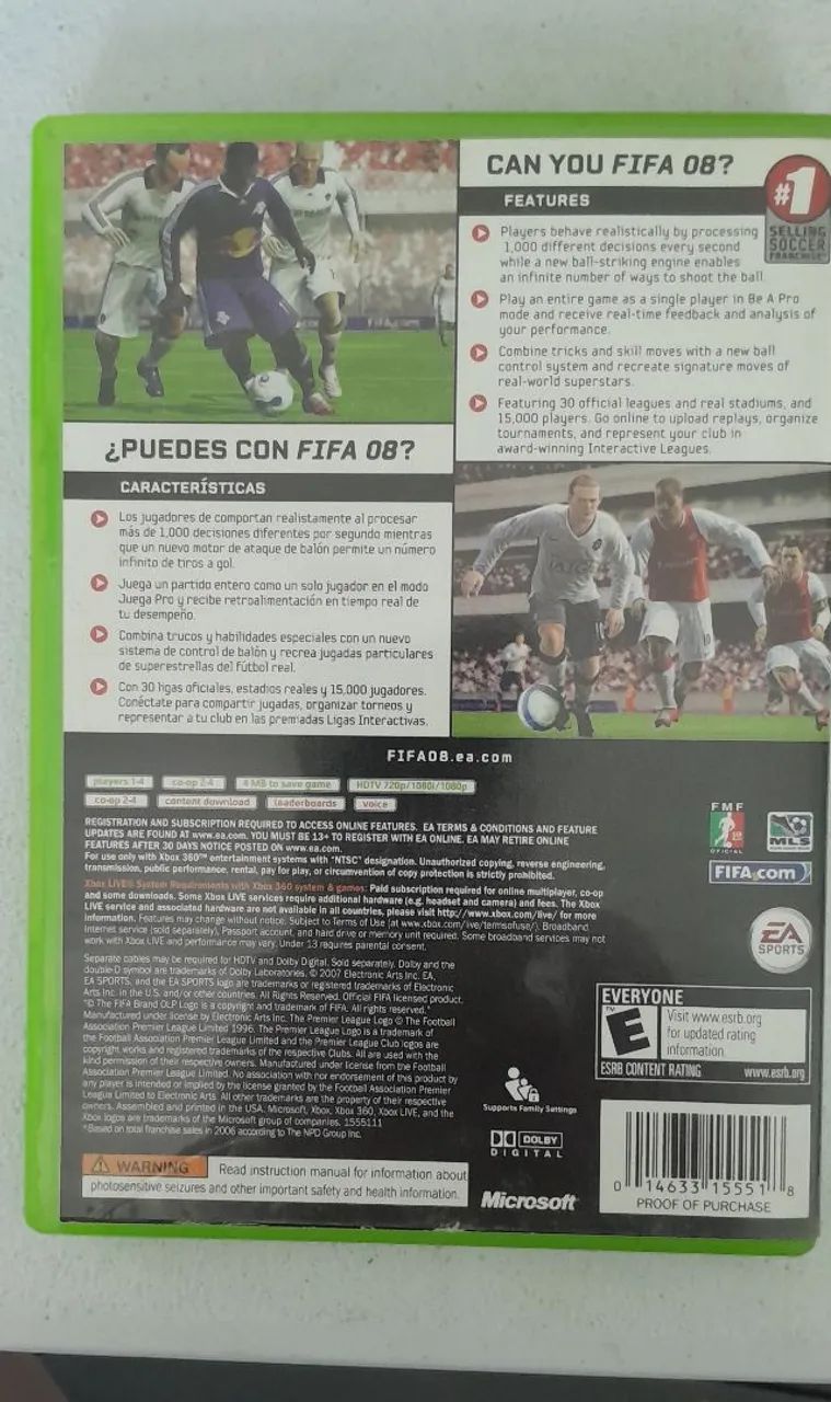 FIFA SOCCER 08 - XBOX 360 - Foto 3