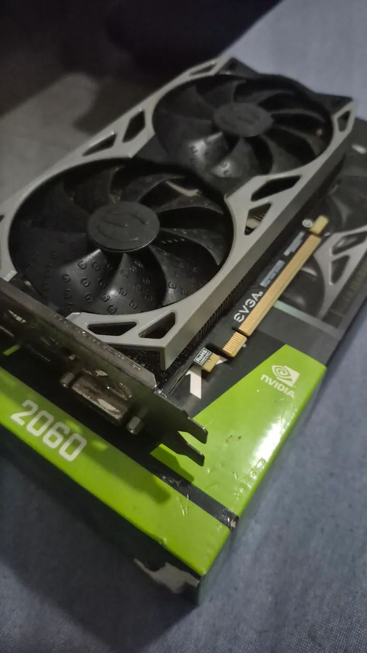 PLACA DE VÍDEO RTX 2060 6GB EVGA 
