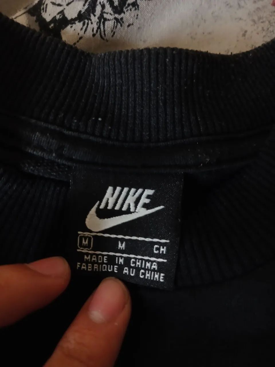 Camisa Oversized Preta Nike  - Foto 3