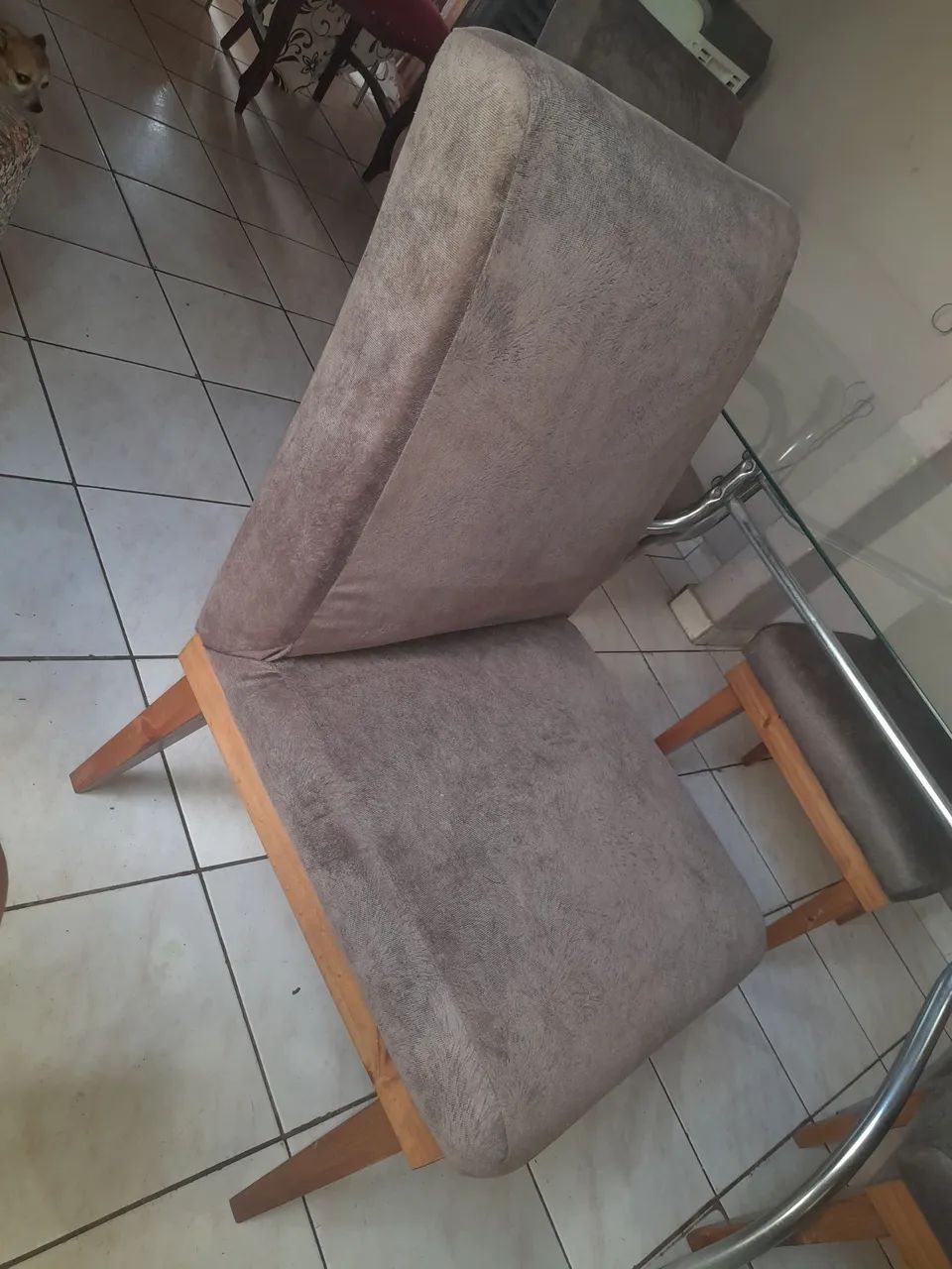 Cadeiras almofadads novas. - Foto 5