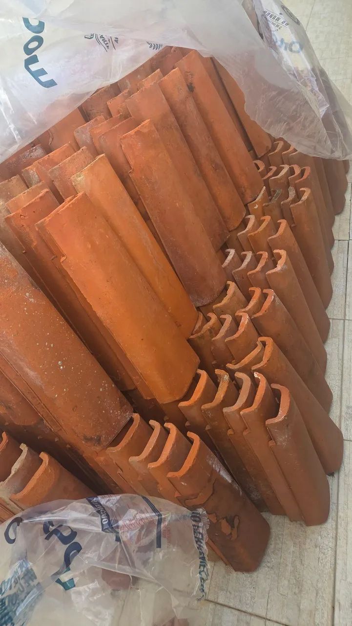 TELHAS DE CERÂMICA USADAS - Foto 4