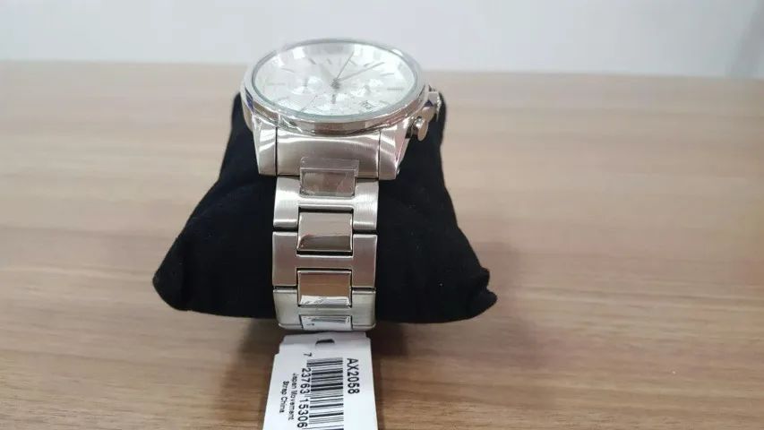 Relógio Armani Exchange A|X Original - Aço Inox - Cronógrafo - Foto 3