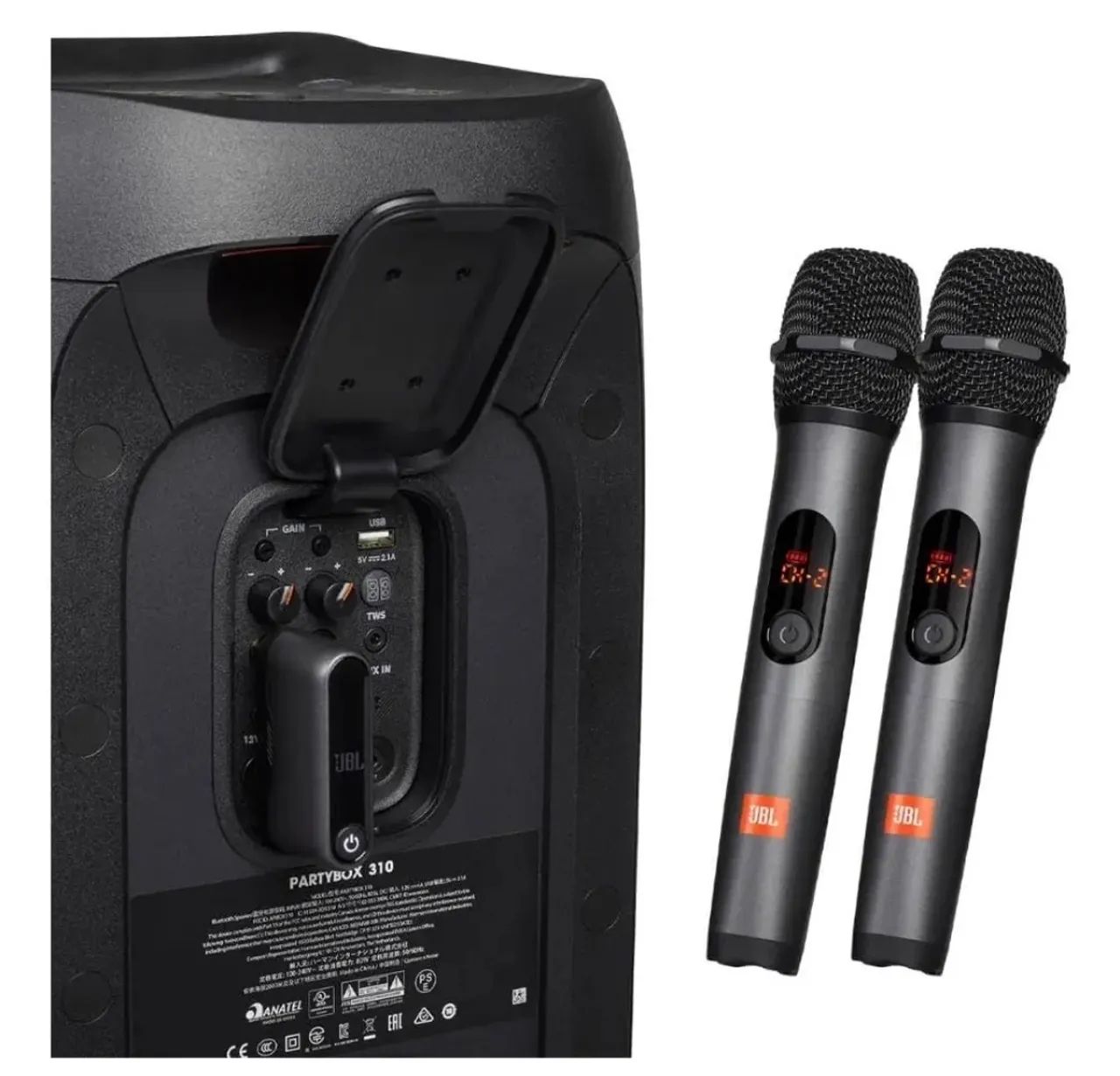 Microfone Jbl original com bag - Foto 3