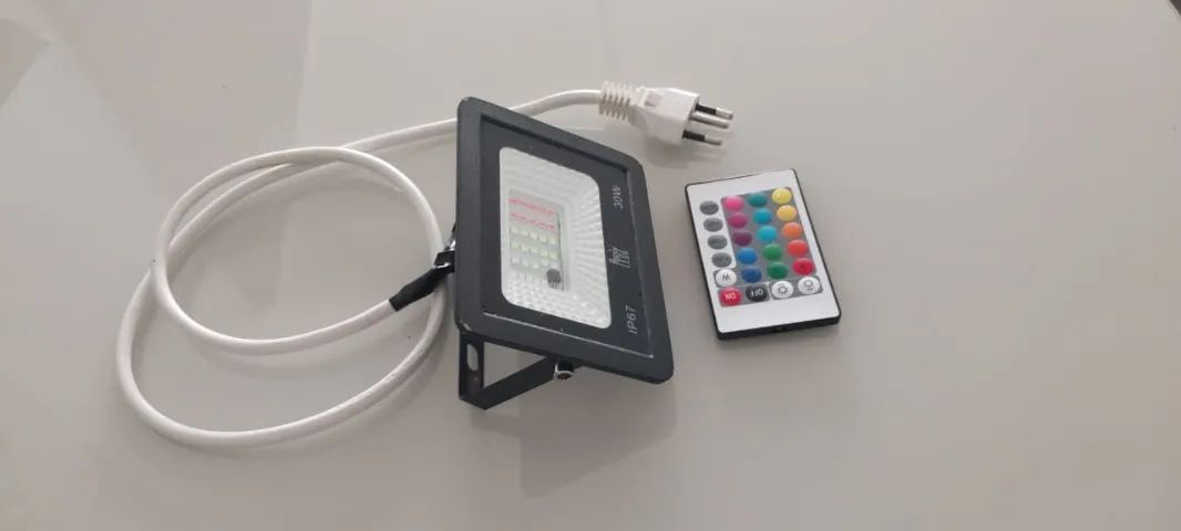 Refletor Led 30w IP67 Mutilcolorido - Foto 4