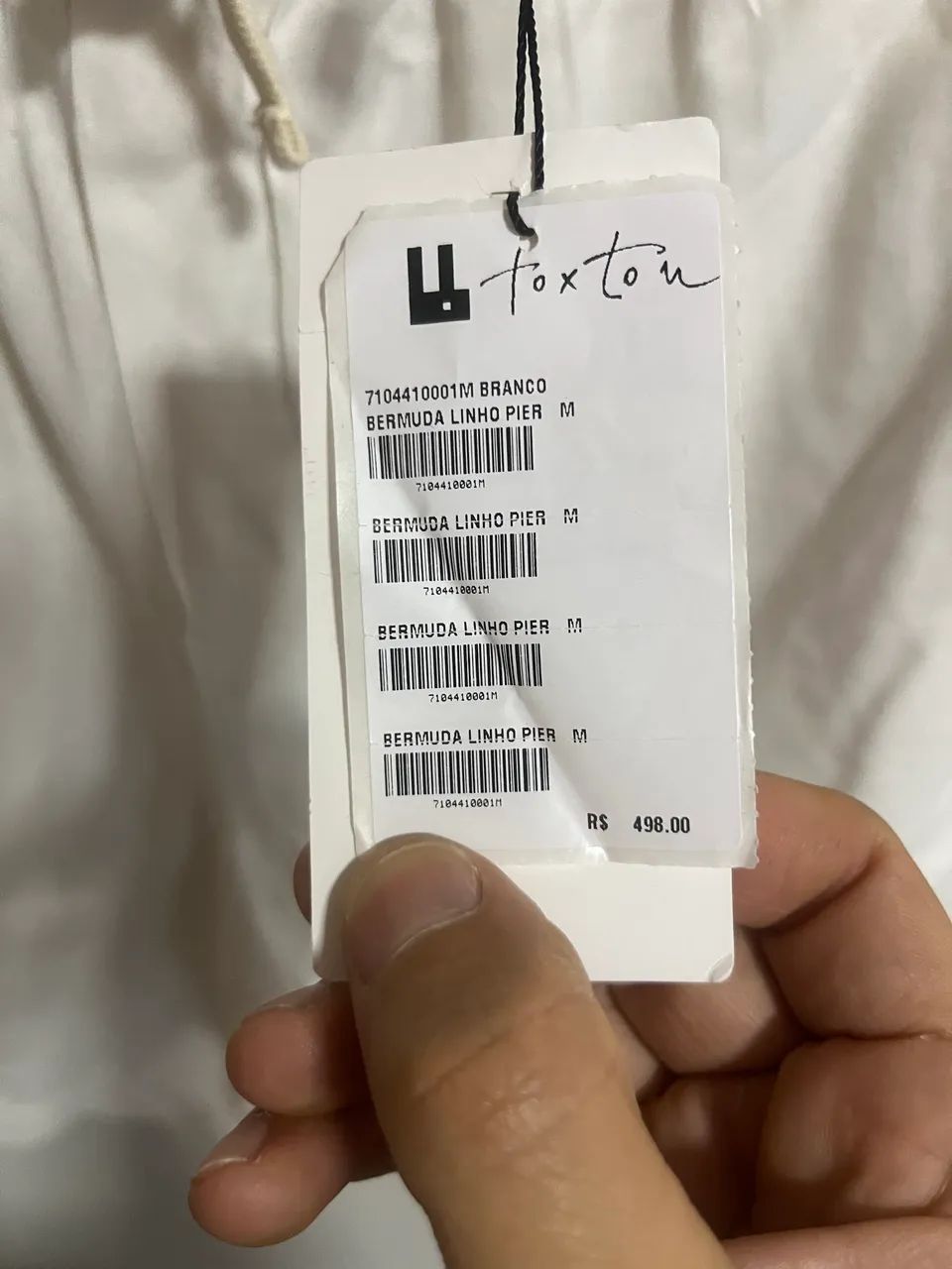 Bermuda linho Foxton nova com etiqueta  - Foto 2
