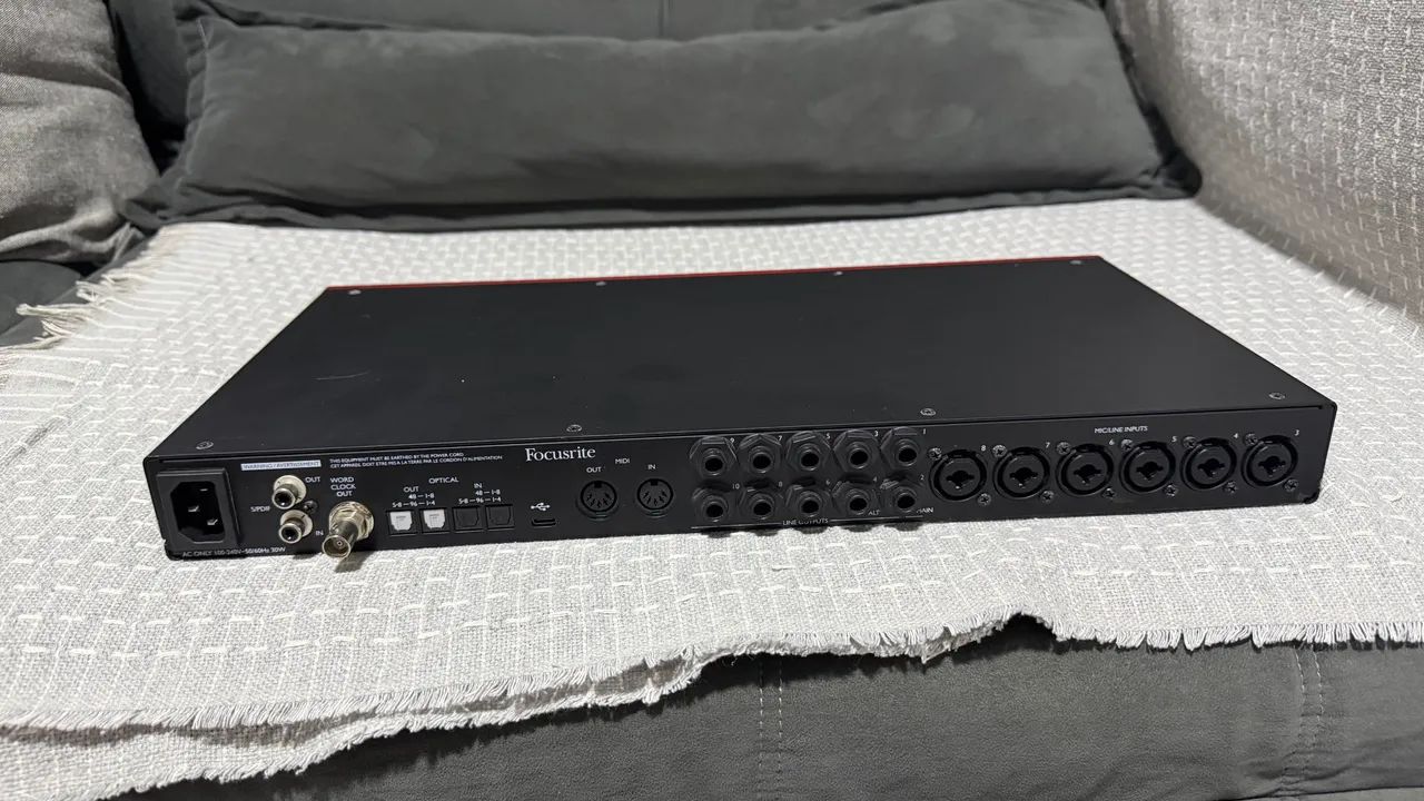 Interface focusrite 18i20 3ªgeraçao - Foto 5