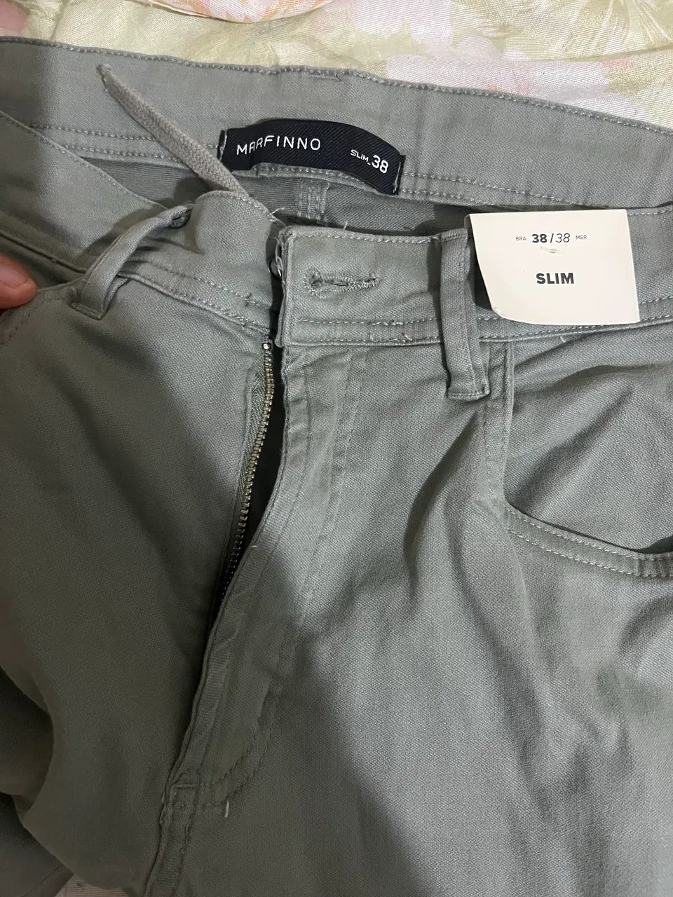 Calça slim 38 Marfinno  - Foto 2