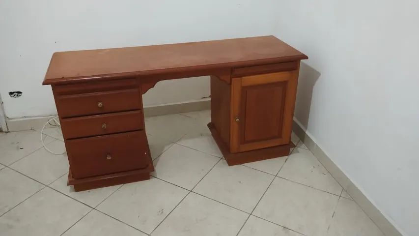 Escrivaninha Madeira Maciça - Foto 5