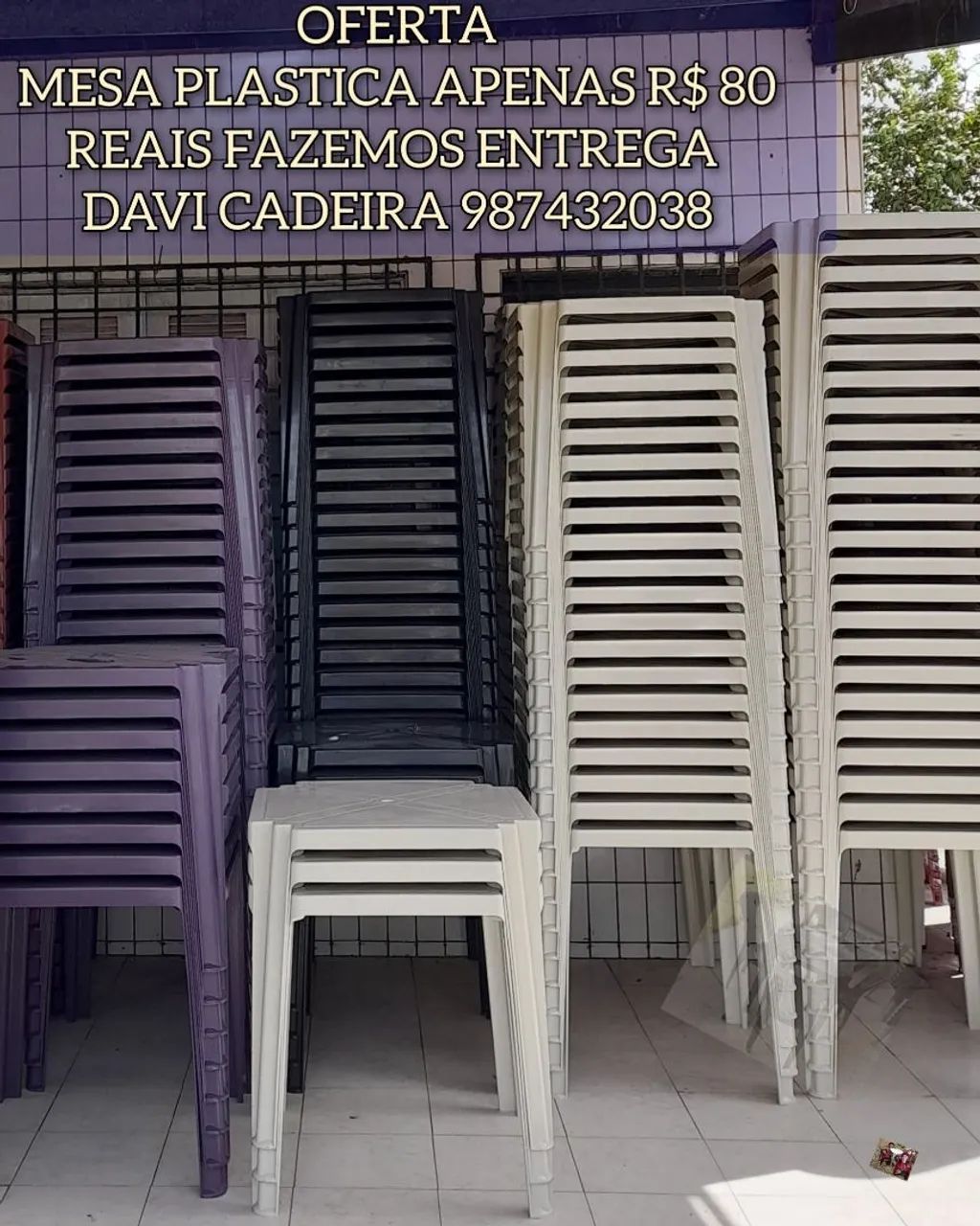 MESA DE PLASTICO ID IDEAL PA PARA XN X COZINHA