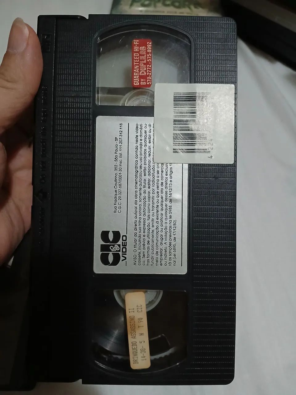 Vhs brinquedo assassino 2 chucky terror - Foto 3