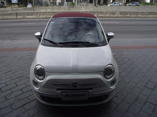 Fiat 500 Cabrio Air 1.4 Automático Conversível 13/14 Branco Cód. 7272 - Foto 2