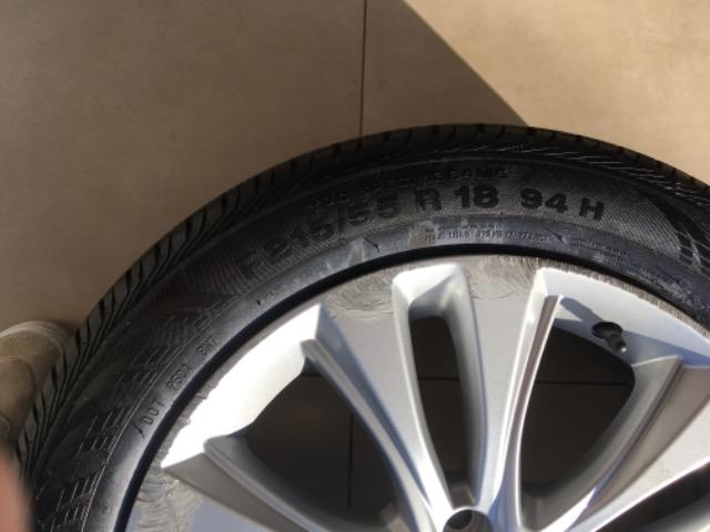 Roda Avulsa Tracker Aro 18 + Pneu Continental Pm215/55 R18 - Foto 4