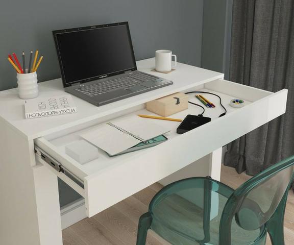 Escrivaninha para notebook 1 gaveta Cleo (R) D498