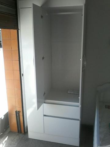 Promocao guarda roupa 3pts mostruario (novo) 398,00 no dinheiro entrega gratis - Foto 3