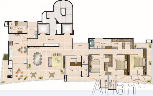 Apartamento à venda com 4 dormitórios em Meireles, Fortaleza cod:21884 - Foto 16