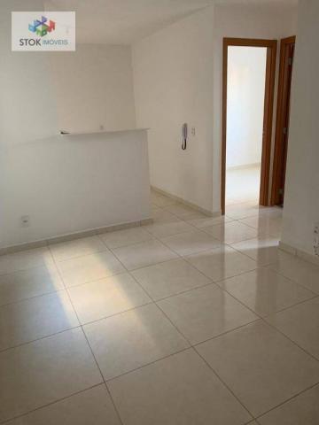 Apartamento com 2 dormitórios para alugar, 40 m² por R$ 900/mês - Jardim Nova Cidade - Gua
