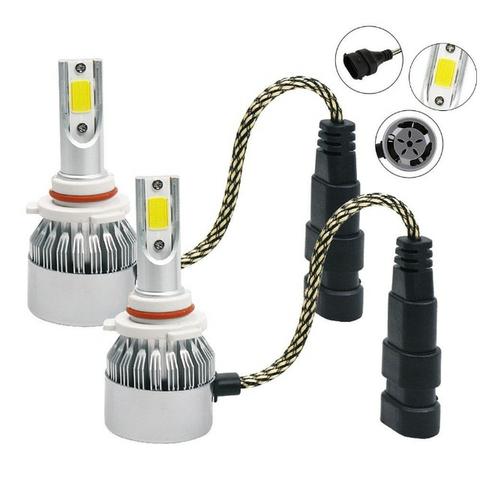 Super Led C6 HB4 9006 72W 7600LM - Foto 5