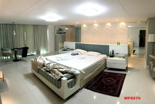 Condomínio Stellarium, casa tríplex com 5 suítes, 8 vagas de garagem, Elevador - Foto 3