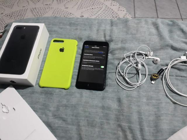 Iphone 7 plus 32 gb preto - Foto 3