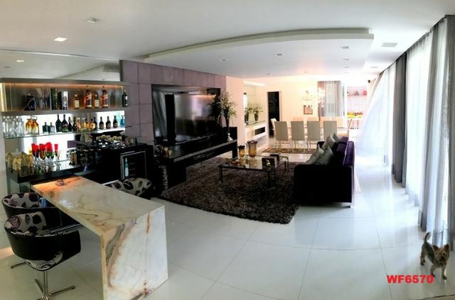 Condomínio Stellarium, casa tríplex com 5 suítes, 8 vagas de garagem, Elevador - Foto 5