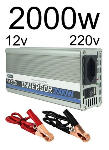 Inversor 2000w 12v Para 220v