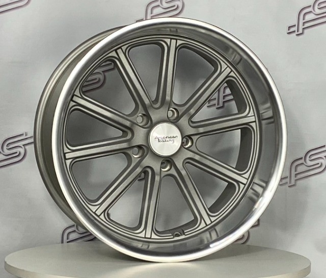 Jogo de Rodas U.S Mags Rambler Grafite Fosca Aro 22 /Talas 9" e 11" / Furação 5x127 - Foto 3