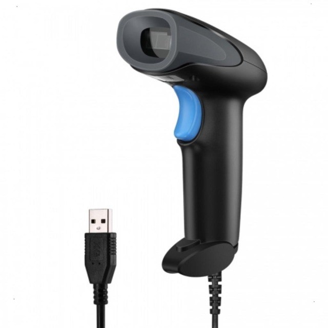 Leitor de Código De Barras de Mão Laser USB - Foto 4