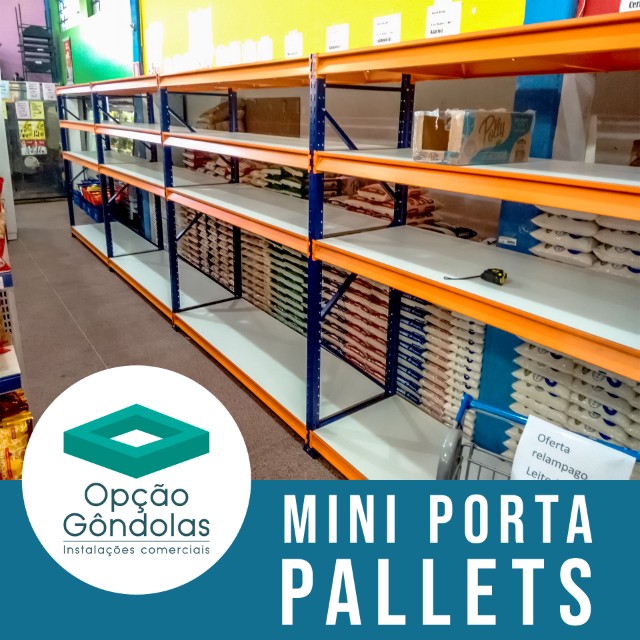 Mini Porta Pallets | Indicados Para Cargas Volumosas