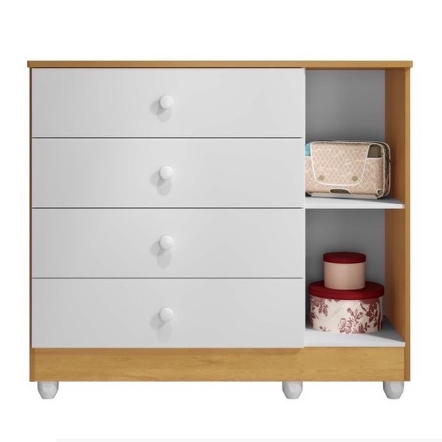 Cômoda Infantil Life 100% MDF - Entrega Rápida!!Mar120 - Foto 3