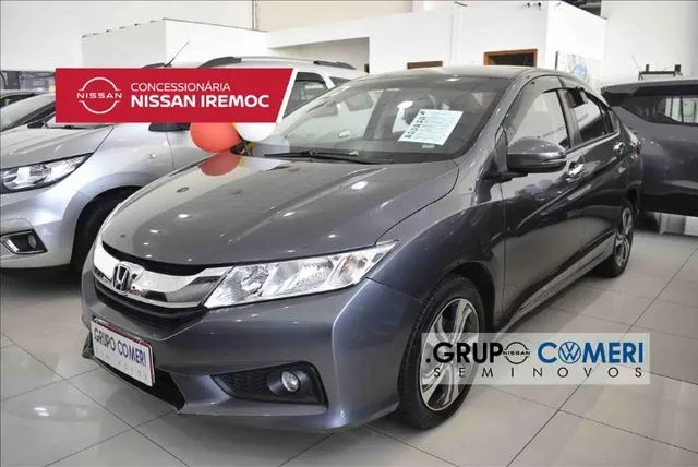 Honda City 1.5 Sedan EXL Cinza Ano/Mod 2017/2017 