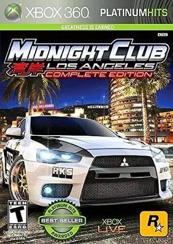 Jogo Midnight Club Los Angeles - Xbox 360 Usado - Mundo Joy Games - Venda,  Compra e Assistência em Games e Informática