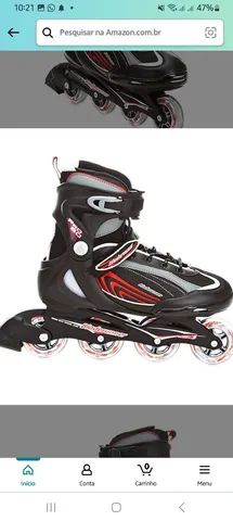 Patins semi-novo tamanho 39