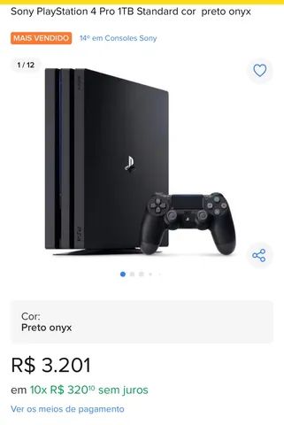 PS4 PRO 1TB + 2 controles + Jogo - Videogames - Plano Diretor Sul, Palmas  1254353135