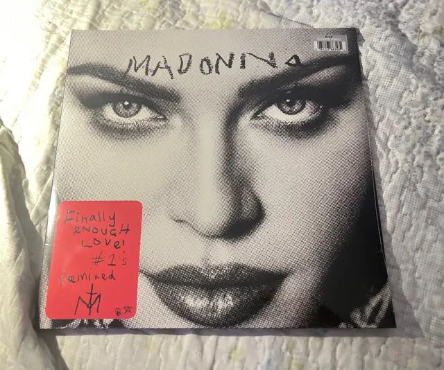Madonna Finally Enough love vinil cinza LEIA
