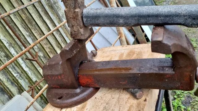 Morsa Forjada* Serviço Pesado *