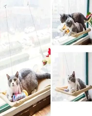 Cama de janela para gatos