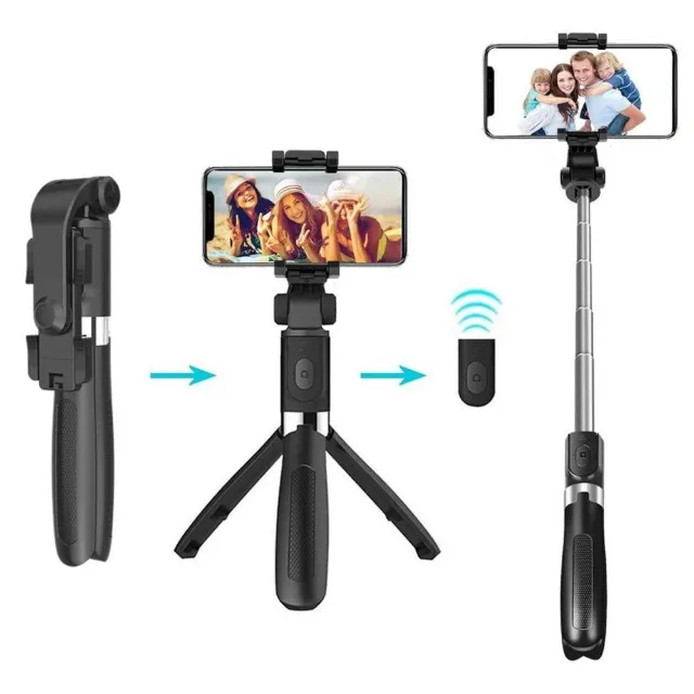 Bastão Pau Selfie Tripe Bluethooth Controle Remoto Blutuf