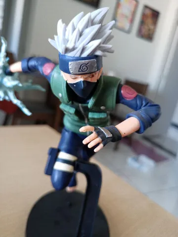 Naruto Uzumaki Action Figures para Crianças, Kakashi, desenho