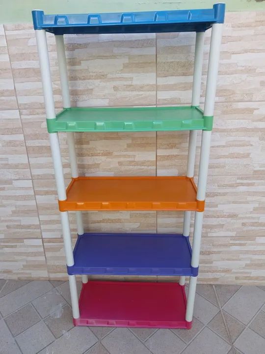 Estante Colorida com 5 prateleiras - Foto 2