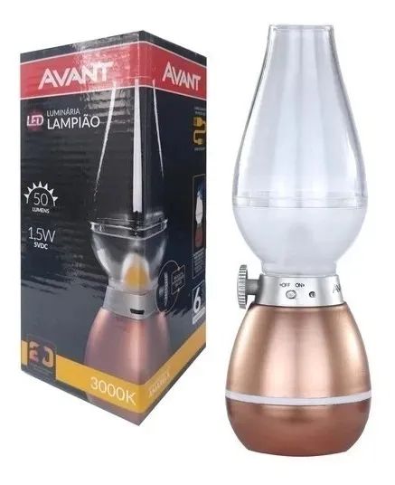 Torra! Lanterna Led Lampião Recarregavel