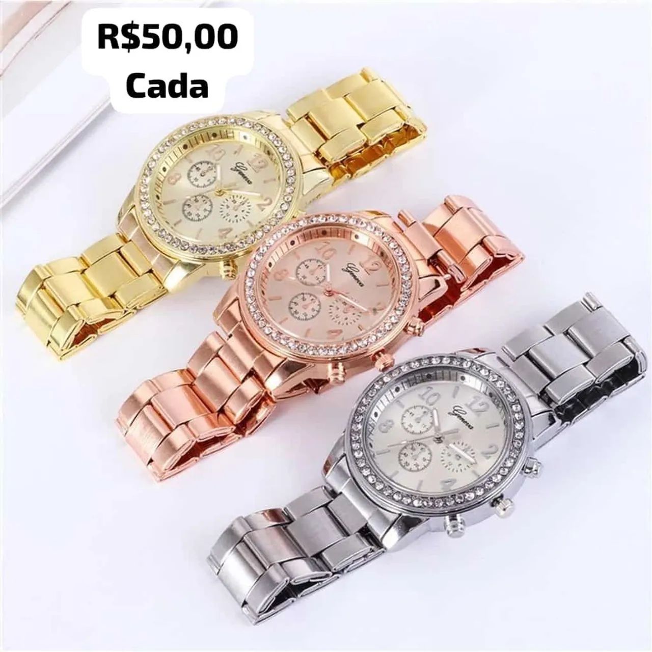 Lindos relógio feminino charmoso e sofisticado 