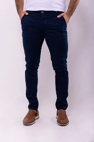 Calças Brim c/ Lycra Masculinas