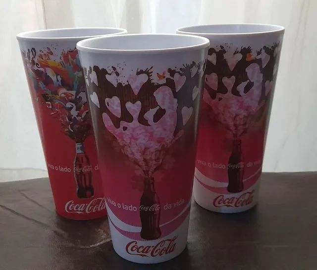 COPOS COLEÇÃO COCA-COLA AVON - Foto 3
