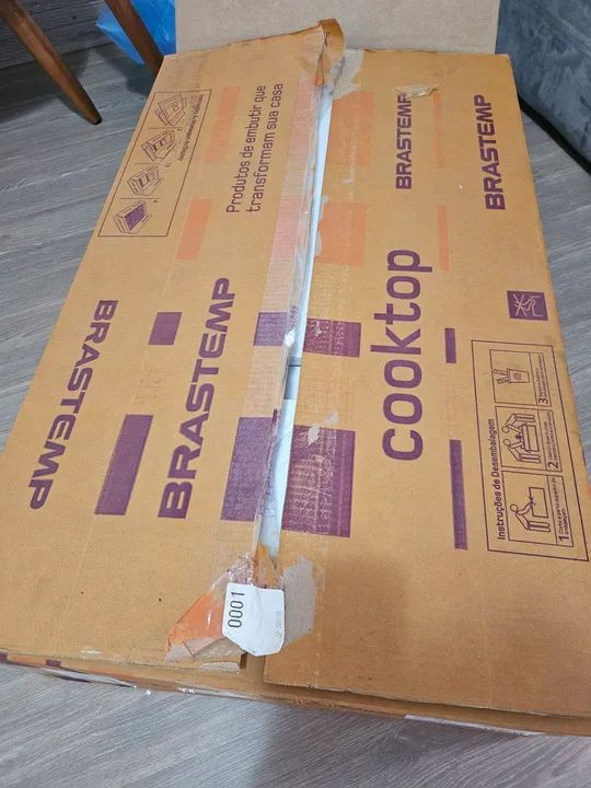 Cooktop Brastemp 5 Bocas Novo Fogões e Fornos Sessenta, Volta