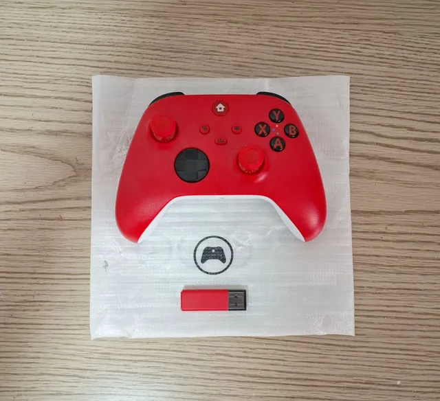 Promoção Controle Sem Fio 2.4G Vermelho PC Gamer( ACEITO CREDISHOP)