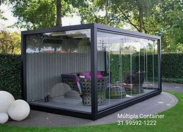 Container escritório Studio casa loja 