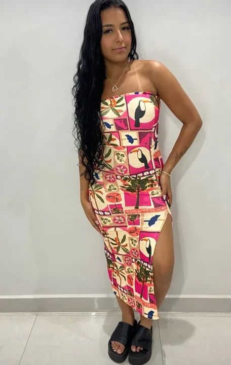 Vestido inspiração farm 