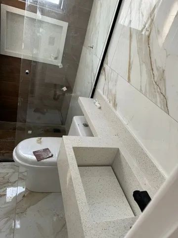 Mármores e direto das jazidas em lavatorios, pias, peitoris, pisos, soleiras e tudo mais - Foto 4